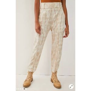 Anthropologie Mitra Relaxed Tie-Dye Pants